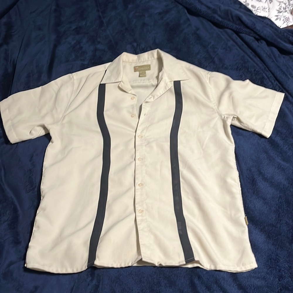 Cream Bowling Shirt